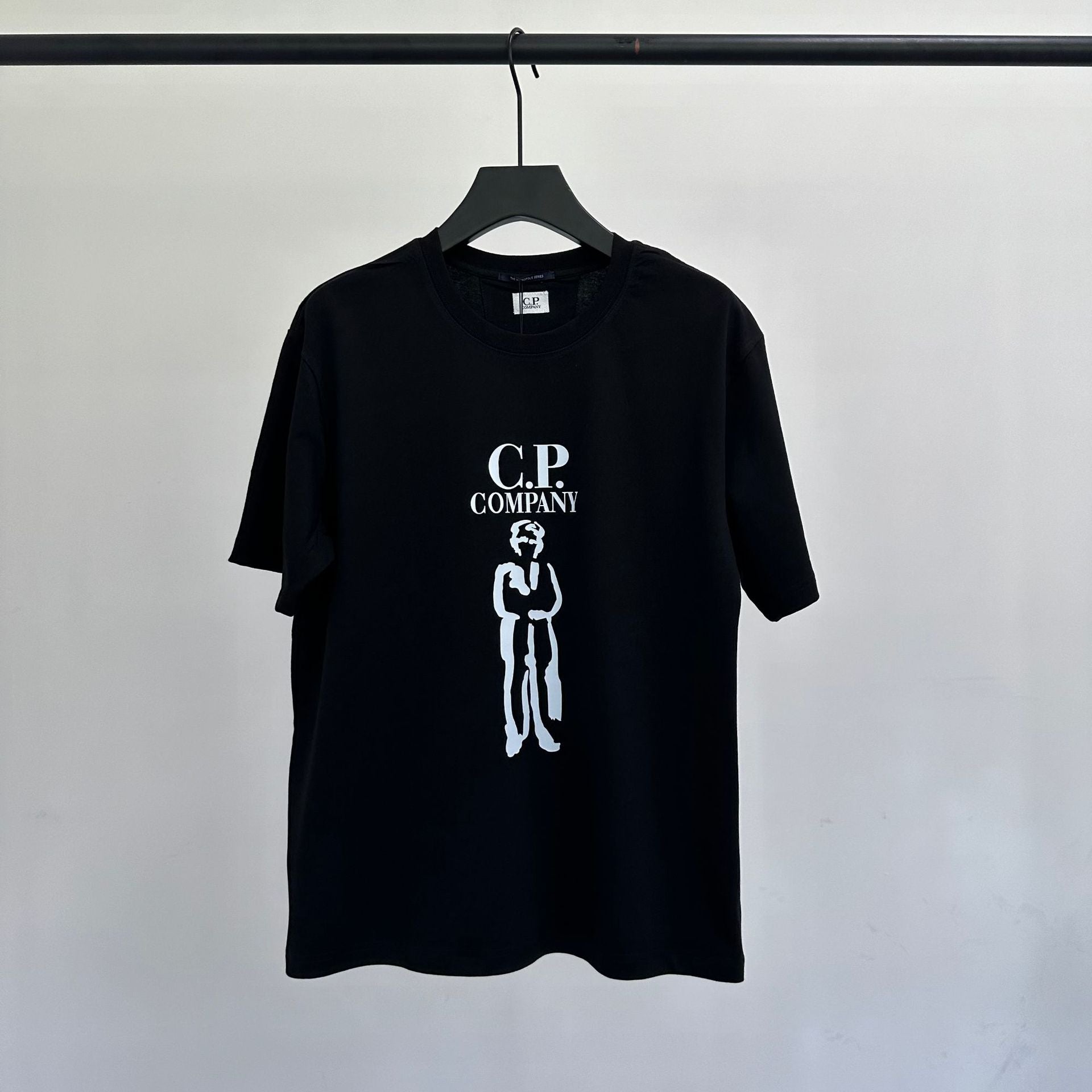 Cp Company T Shirts Men's Cotton Embroidery Casual Crew Neck Short Sleeves