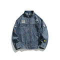 Unisex Jacket Vintage Denim Jacket Men's and Women's Same Washed Jacket Coat