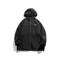 Unisex Jacket Mechanical Style Outdoor Jacket Coat Hooded Hooded Jacket