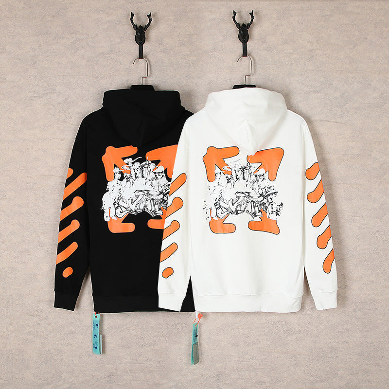 OW hoodie Arrow pullover hoodie