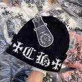 Chrome Hearts Knit Hat - Warm, Casual, Trendy Winter Streetwear