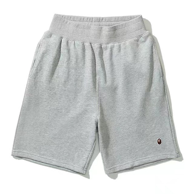 Bathing ape Bape Shorts embroidered small label shark five-point pants casual straight beach pants