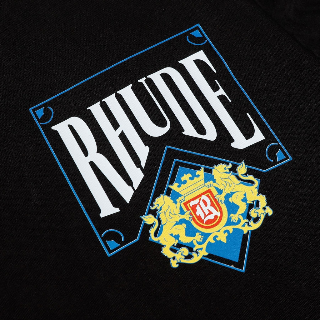Rhude T Shirt Micro Standard Poker Printed Short Sleeve T-Shirt