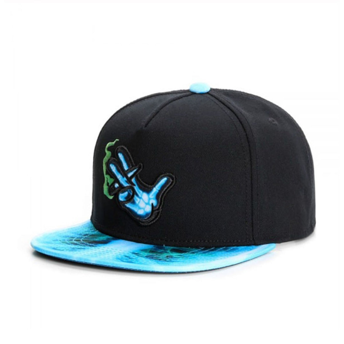 Trendy flat brimmed snapback hats shade