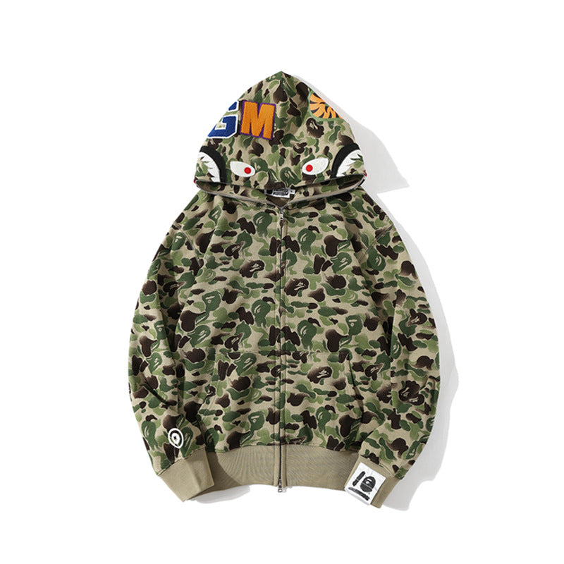 Bathing Ape Hoodie Wind Ink Camouflage 10th Anniversary Limited Edition