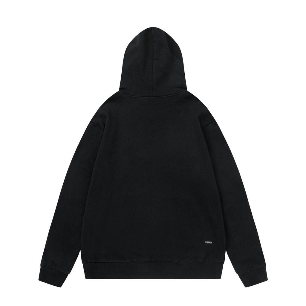 Amiri Hoodie AMI Patch Embroidery Letter Pattern Hooded Sweater Men and Women