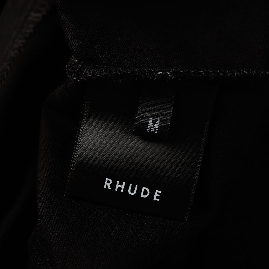 Rhude T Shirt Racing Club Alphabet Slogan Printed Short Sleeve T-Shirt