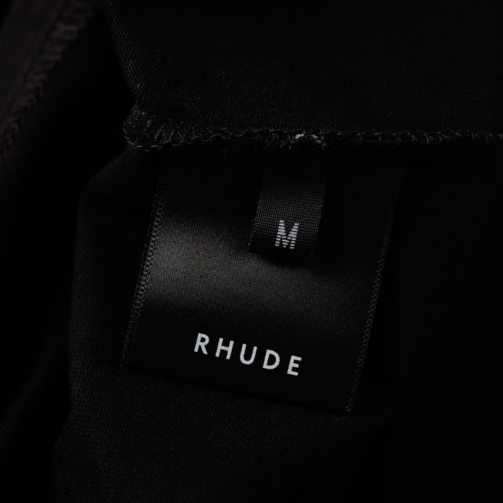 Rhude T Shirt Racing Club Alphabet Slogan Printed Short Sleeve T-Shirt