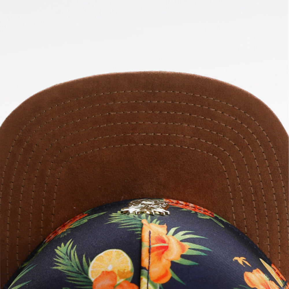 Trendy flat brimmed snapback hats shade