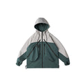 Unisex Jacket Vintage Loose Multicolor Stand Collar Jacket