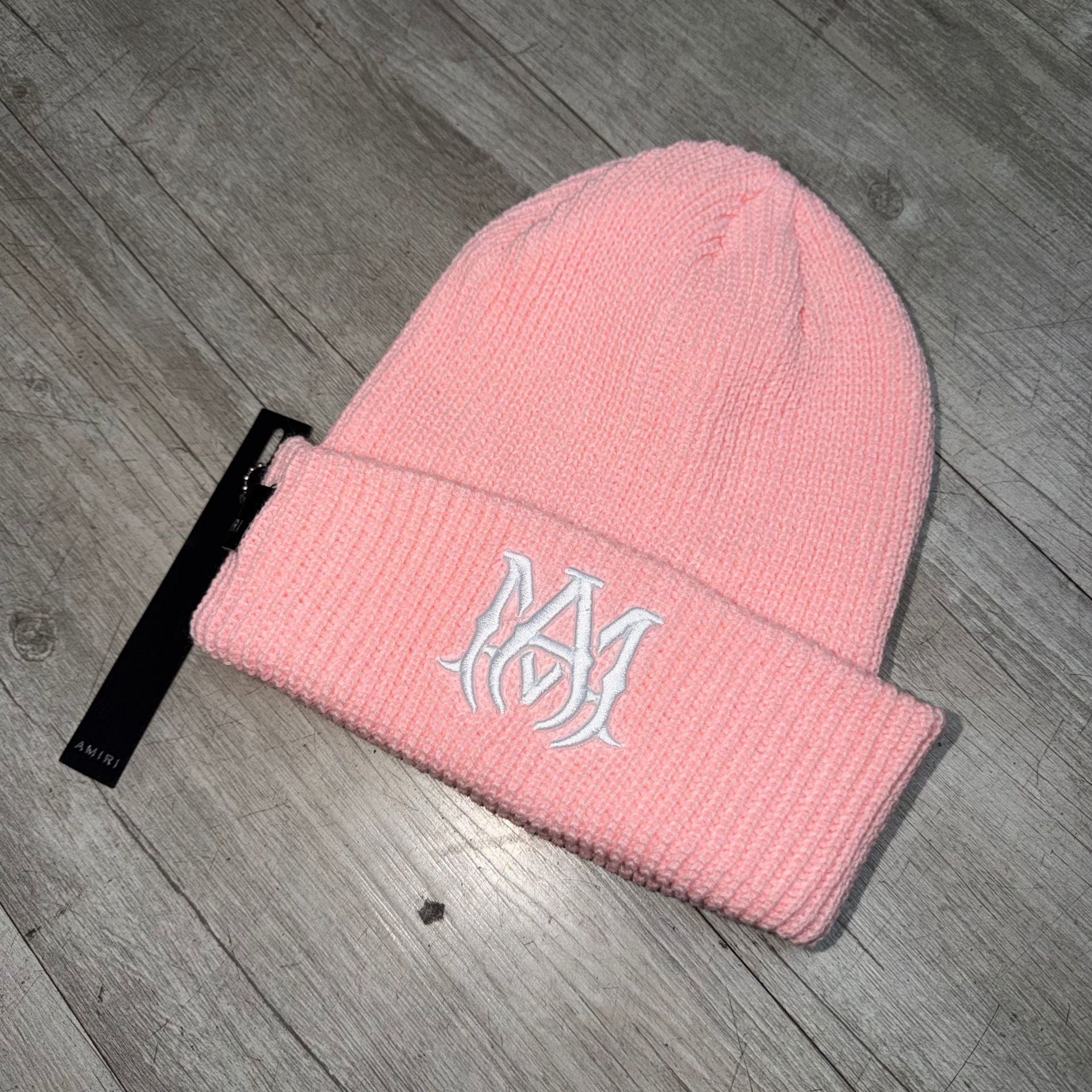 Amiri Knitted Hat AM Trend Embroidery