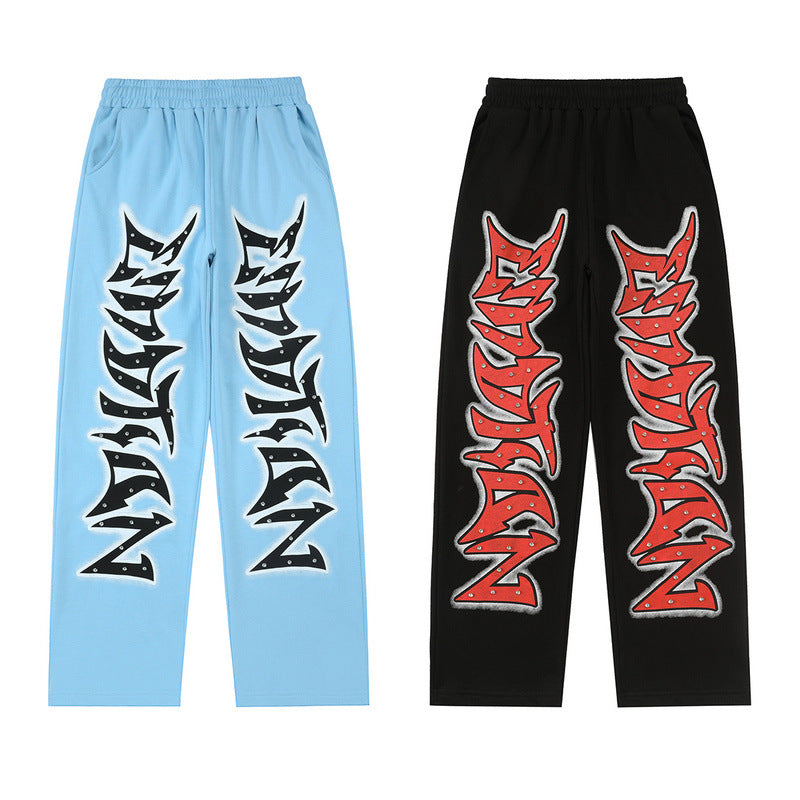 Mixed Emotion  Sweatpants Casual Trousers