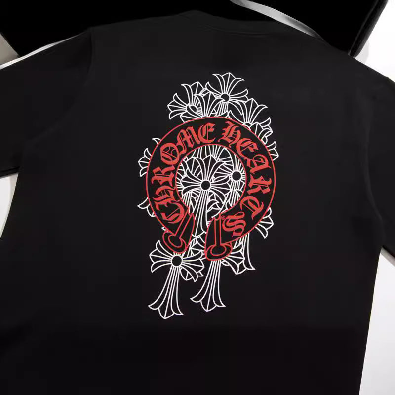 CHH  Heart Long Sleeve Shirt Unisex Fashion Loose Long Sleeve Shirt