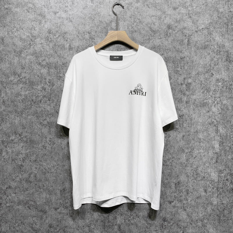 Amiri T Shirt Printed Casual Round Neck