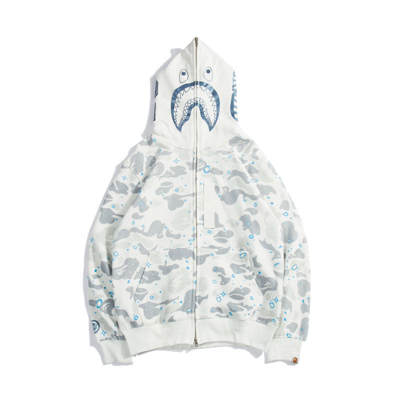 Bathing Ape Hoodie Luminous Star Print Jacket