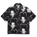 GUILTYPARTIES TIGER Shirts 23ss BASQUIAT Basquiat avatar Hawaiian short-sleeved shirt