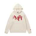 Amiri Hoodie AMI Patch Embroidered Letter Pattern Hooded Sweater