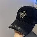 Chh Chrome Heart Hat Cross Baseball Cap Shade