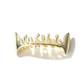 Grillz HIPHOP Gold Braces Real Gold Volcano Lava Braces Hip Hop Spectrum