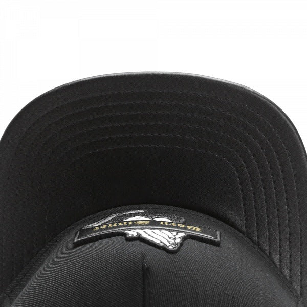 Trendy flat brimmed snapback hats sinner cap black prayer