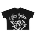 Mixed Emotion T-Shirt Hip Hop Short Sleeve T-Shirt