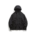 Unisex Jacket Autumn Coat Shell Jacket Hooded Hooded Jacket