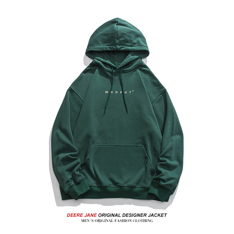 Men Pullover Hoodie Spring Sweater Men's Loose All-Matching Couple Style Casual