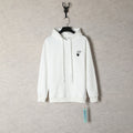 OW  hoodie Color gradual change Arrow pattern Pullover Hood