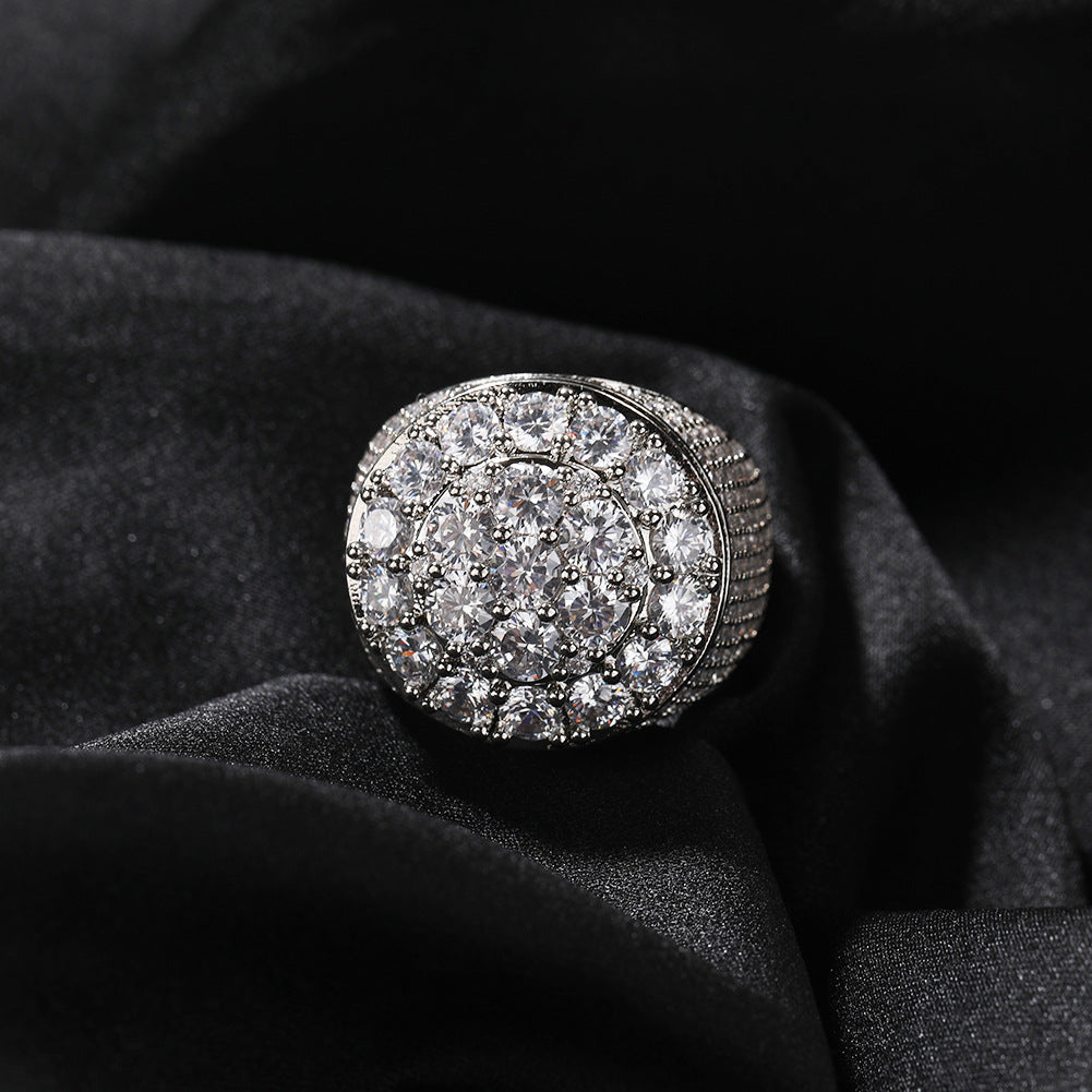 Rings Hip Hop Ring Copper Spectrum