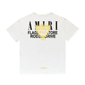 Amiri T Shirt Printed Casual Hip Hop High Street round Neck Short Sleeve T-shirt
