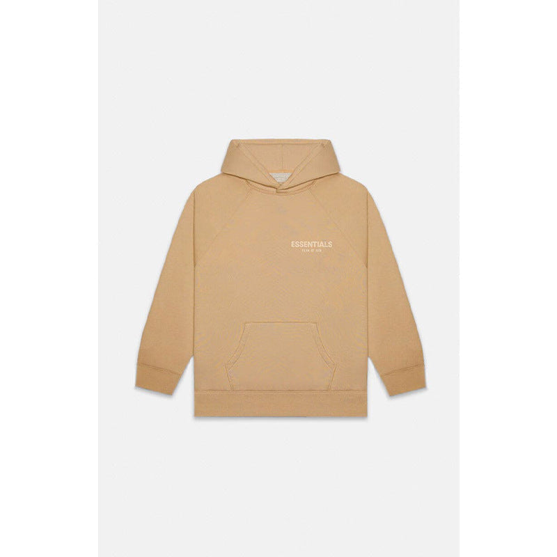 Fog Essentials Hoodie Flocking Logo Fleece Loose Hooded Sweater