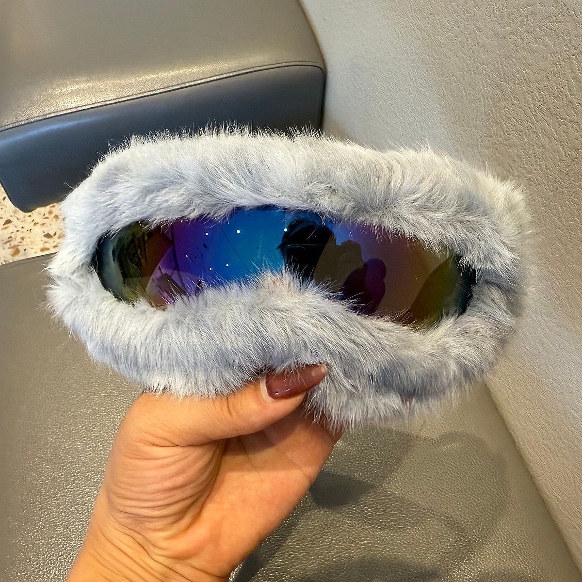 Trendy punk glasses windproof and sandproof windshield