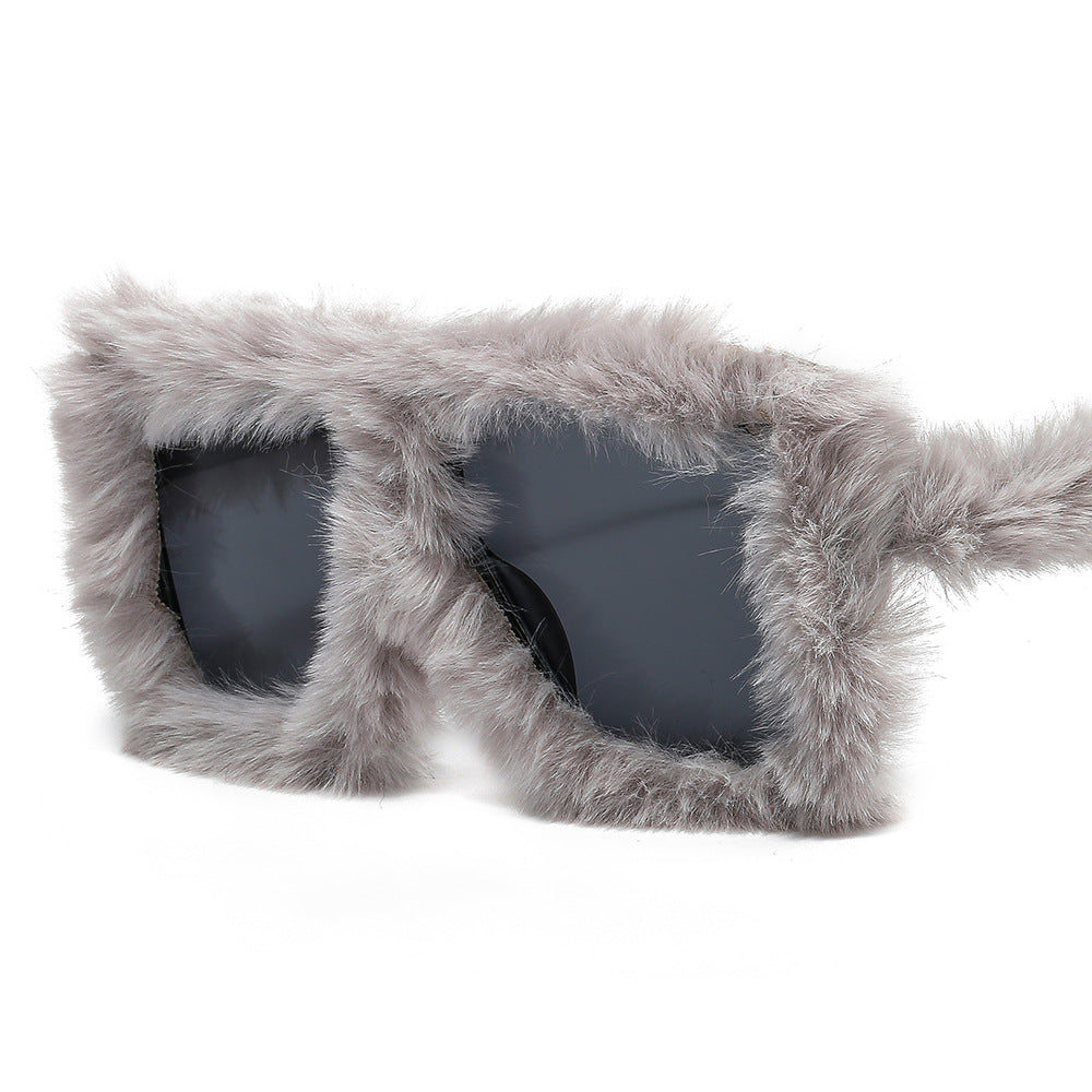 Trendy punk glasses sunshade uv protection