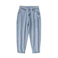Men Jeans Spring Loose Straight Jeans Men's Casual Pants