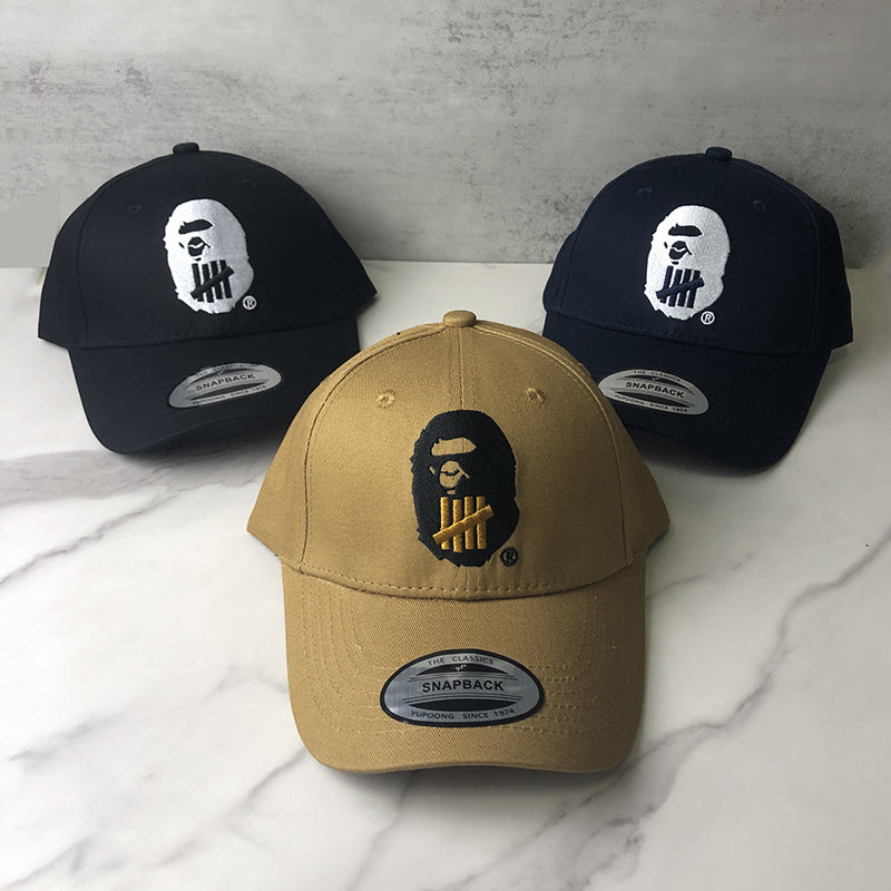 Bathing Ape Bape Hat Undefeated Baseball Cap Boys and Girls Shade Cap Hat