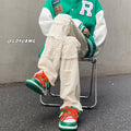 Men Jeans Ripped Jeans Vintage Baggy Straight Trousers