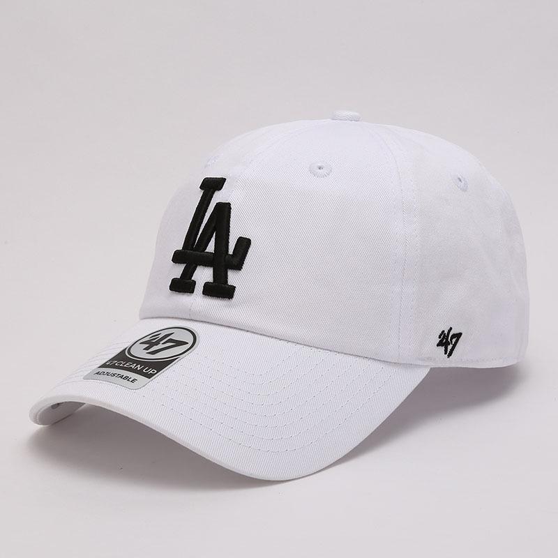Dodgers and Yankees Baseball Cap 47brand Baseball Cap Female Spring/Summer White Casual Hat