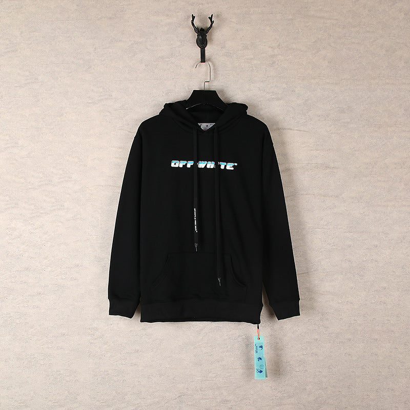 OW  hoodie gradual change arrow hoodie