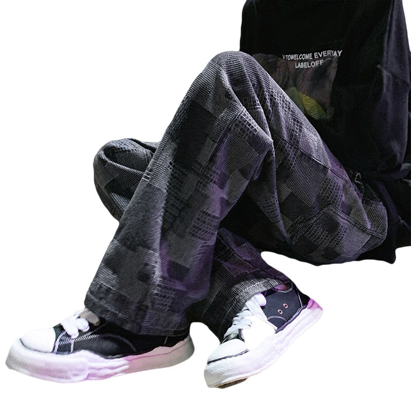 Men Jeans Straight Jeans Men's Spring and Autumn