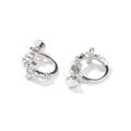Earrings Zircon Cross Earrings