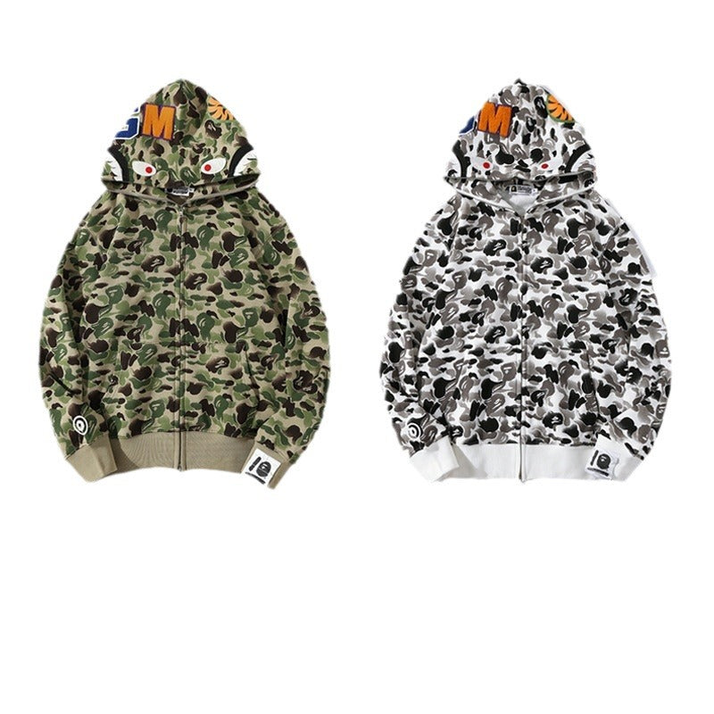 Bathing Ape Hoodie Wind Ink Camouflage 10th Anniversary Limited Edition