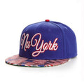 Trendy flat brimmed snapback hats new yorkletter spring summer sunshade