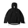 Unisex Jacket Shell Jacket Waterproof Wind-Resist Tool Wind-Resistant Hooded Jacket
