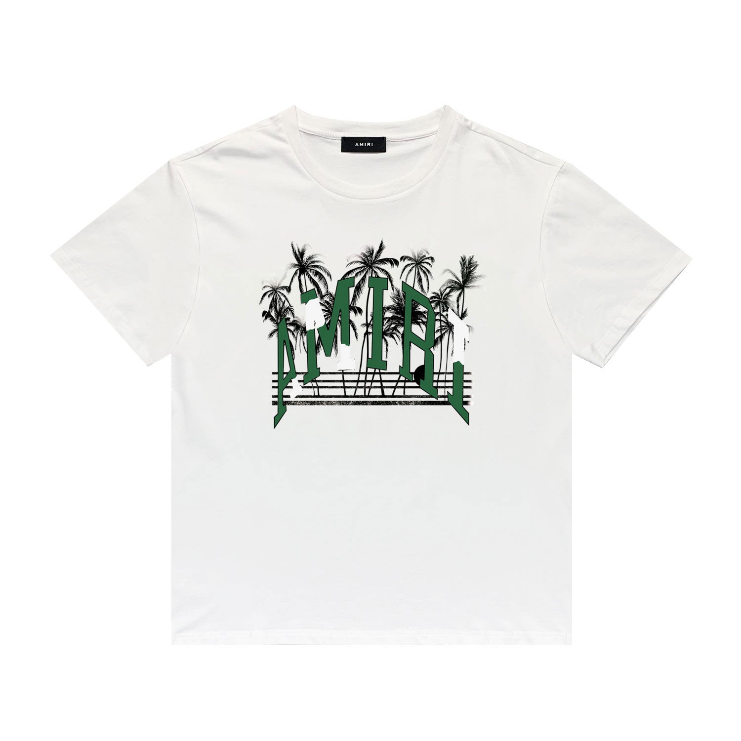 Amiri T Shirt Coconut Beach Print