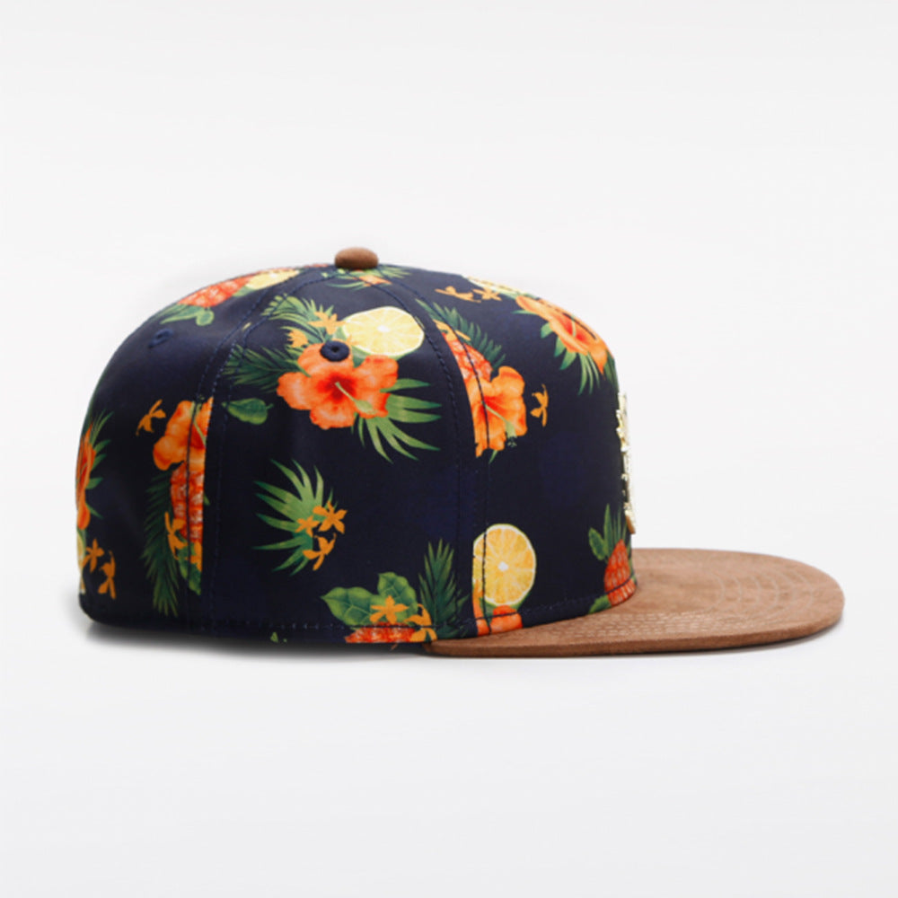 Trendy flat brimmed snapback hats shade