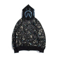 Bathing Ape Hoodie Luminous Star Print Jacket