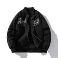 Men Vintage Jackets Baseball Suit Flight Suit Embroidered Jacket Top