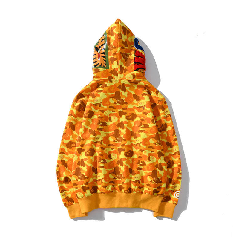 Bathing Ape Hoodie PlayerUnknown's Battlegrounds Orange Camo Jacket