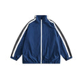 Unisex Jacket Vintage Loose Multicolor Exercise Hooded Coat Men's and Women's Stand Collar Jacket