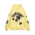 Sp5der Hoodie & Sweatpants Fleece-Lined Star Print